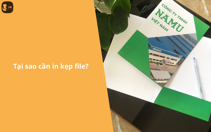 Tại sao cần in kẹp file?