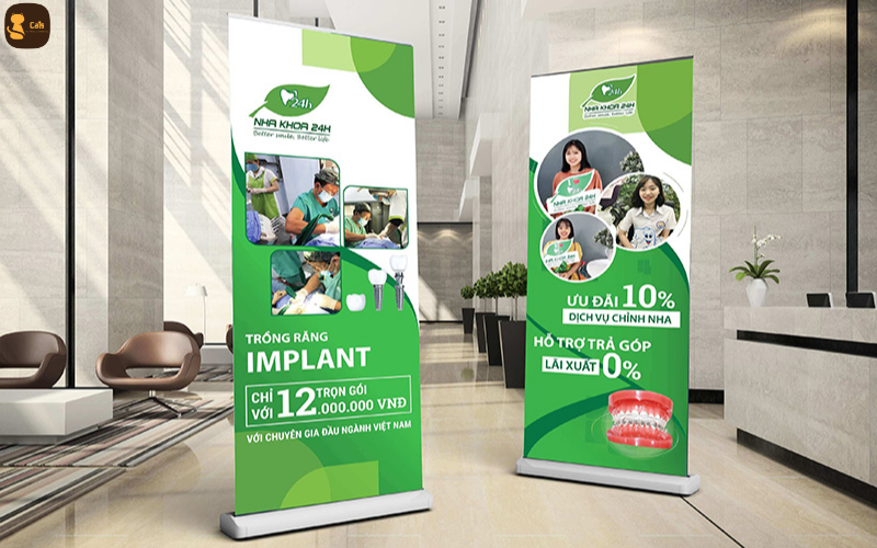 in poster chất liệu PP