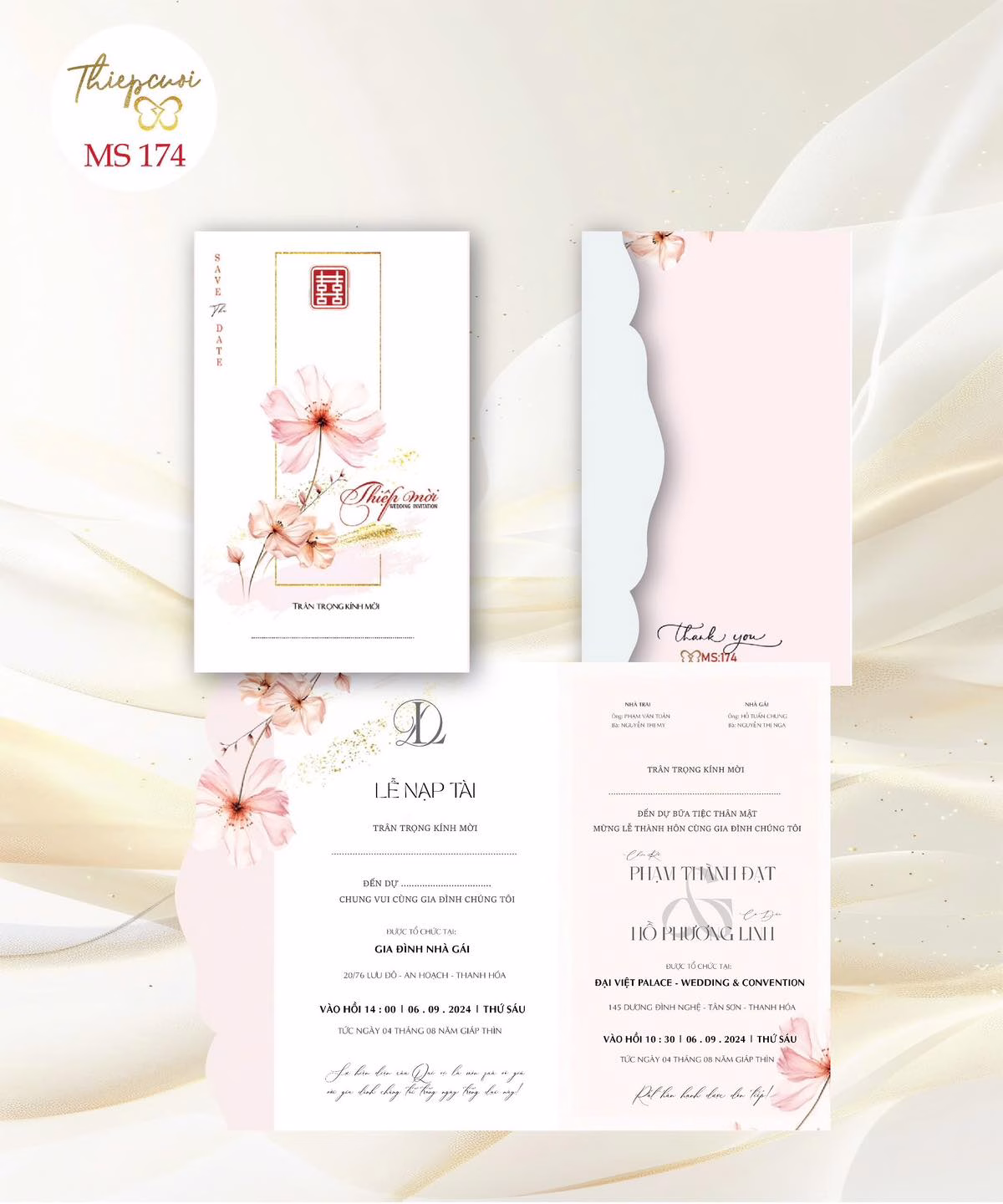 mẫu thiệp cưới