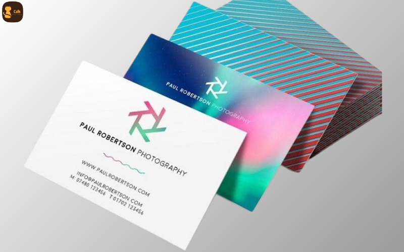 Giấy Couche in name card
