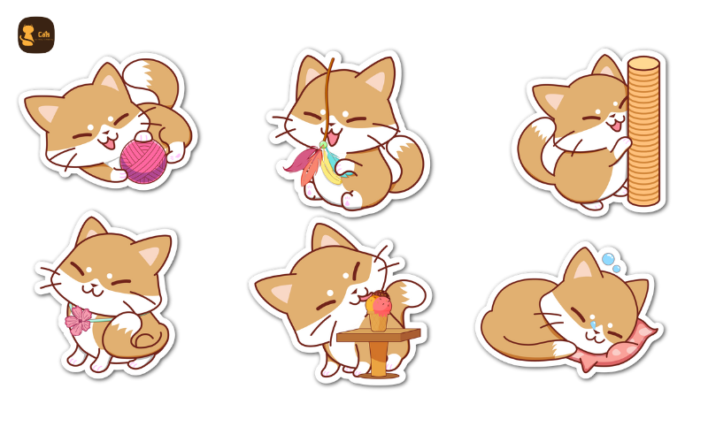in ấn sticker cắt bế theo yêu cầu